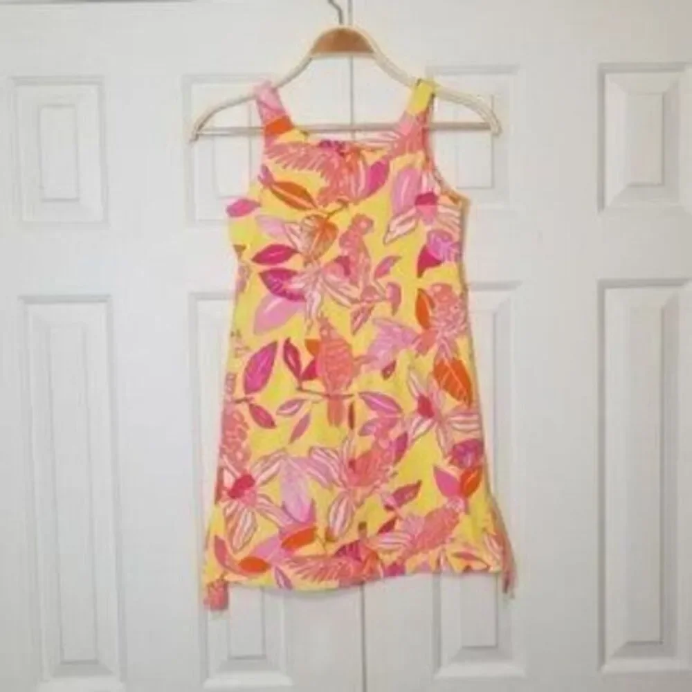 Lilly pulitzer girls' preppy pacific wing shift dress